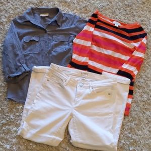Women's Petite Loft lot